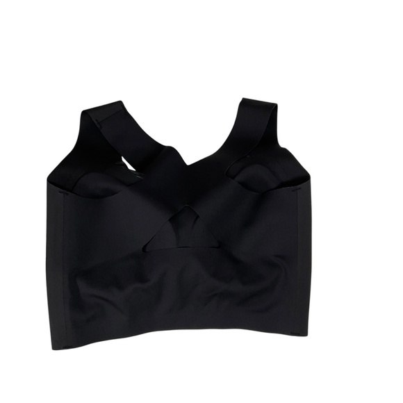 Dollylace Push-Up Full Cup Bra Without Wire, Elastic Shoulder Straps black Small - Picture 2 of 4